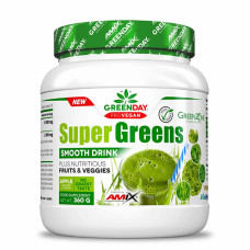 Суміш екстрактів Amix Nutrition GreenDay Super Greens Smooth Drink 360 g /30 servings/ Apple
