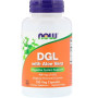 Алое Віра NOW Foods DGL with Aloe Vera 400 mg 100 Veg Caps NF4654
