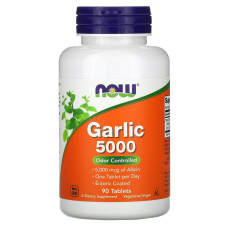 Часник NOW Foods Garlic 5000 90 Tabs