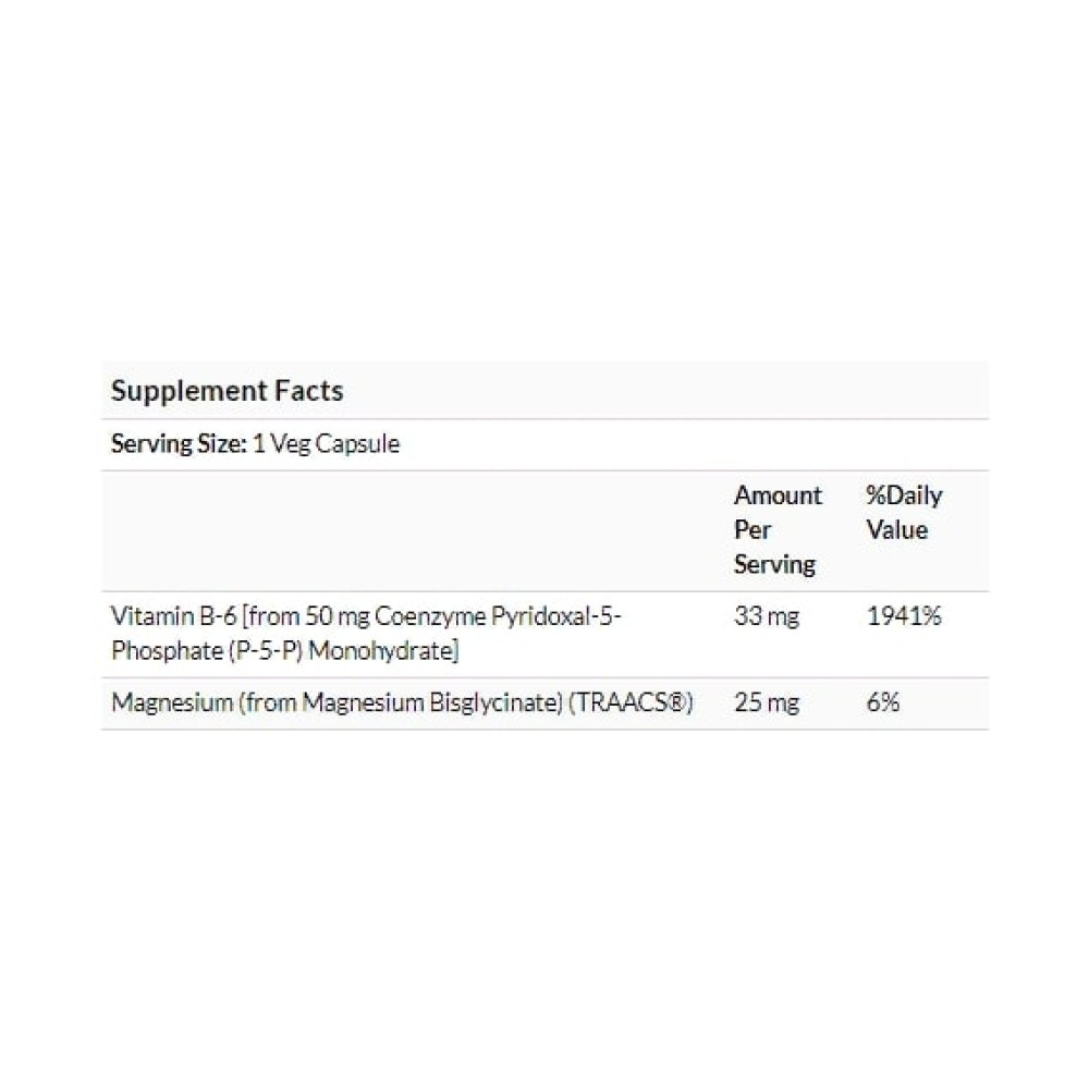 Пірідоксин NOW Foods P-5-P 50 mg 90 Veg Caps NOW-00461