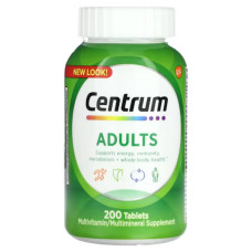 Вітамінно-мінеральний комплекс Centrum Adults 200 Tabs