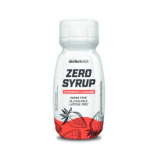 Замінник харчування BioTechUSA Zero Syrup 320 ml Strawberry