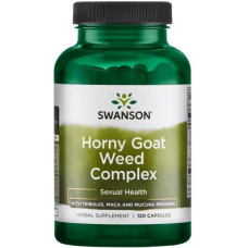 Тонізуючий засіб Swanson Horny Goat Weed Complex 120 Caps SWA-08029