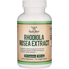 Радіола Double Wood Rhodiola Rosea Extract 500 mg 120 Caps