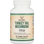 Грибний комплекс Double Wood Turkey Tail Mushroom 1000 mg (2 caps per serving) 120 Caps