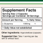 Глютамін Double Wood L-Glutamine 500 mg 120 Caps