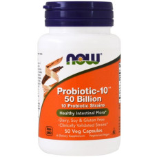 Пробіотик NOW Foods Probiotic-10 50 billion 50 Veg Caps NOW-02928