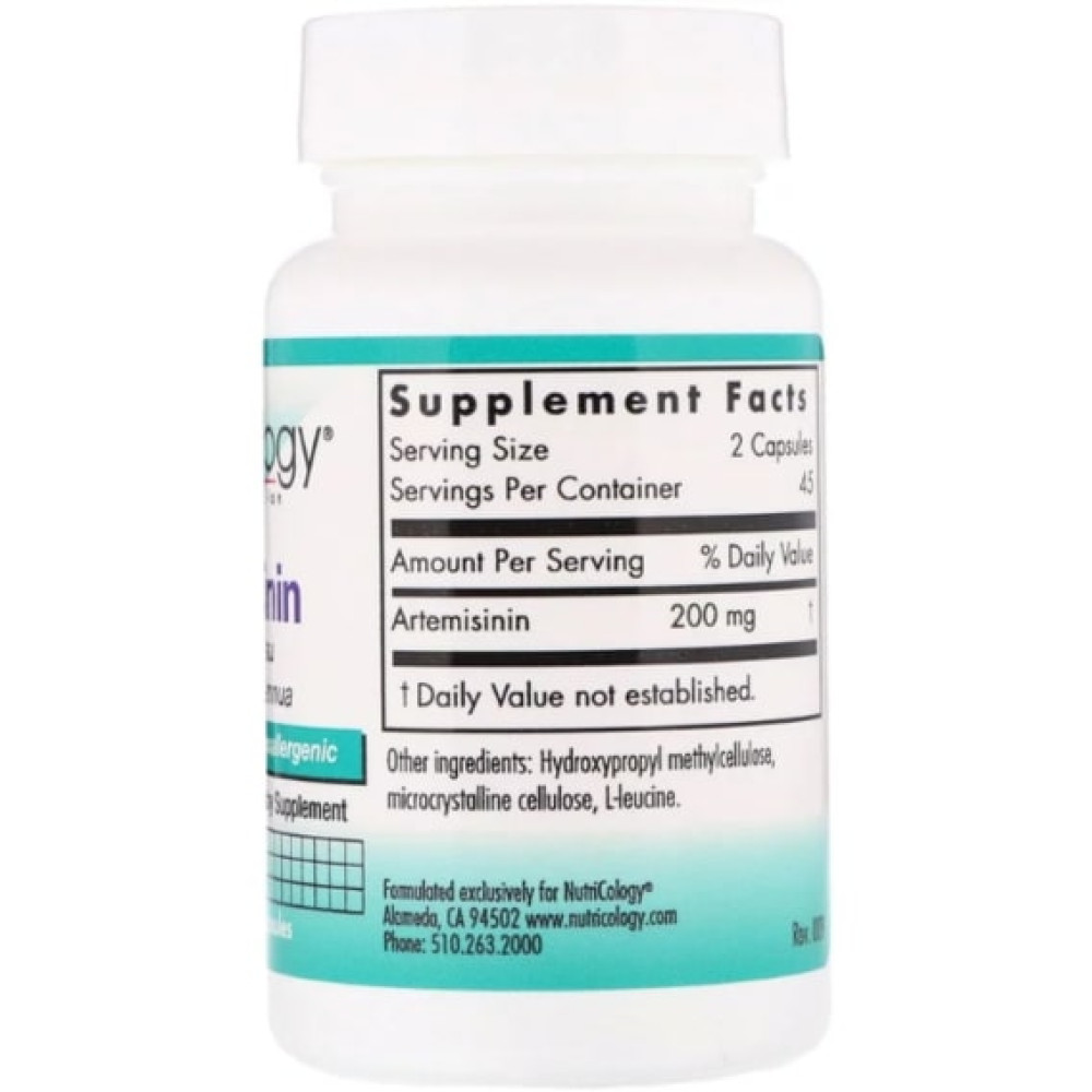 Полин Nutricology Artemisinin 90 Caps ARG-52160