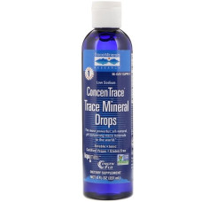 Мультимінеральний комплекс Trace Minerals ConcenTrace, Trace Mineral Drops, 8 fl oz 237 ml TMR-00005