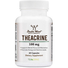 Тонізуючий засіб Double Wood Theacrine 100 mg 60 Caps