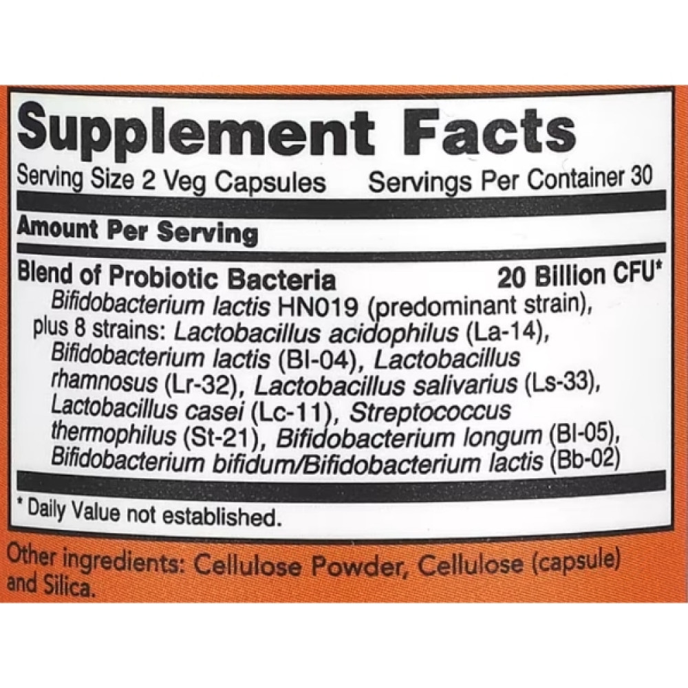 Пробіотик NOW Foods Clinical GI Probiotic 60 Veg Caps