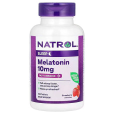 Мелатонін для сну Natrol Melatonin Fast Dissolve 10 mg 100 Tabs Strawberry