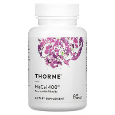 Ніацін Thorne Research NiaCel 400, Nicotinamide Riboside 60 Caps