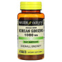 Комплекс для профілактики нервової системи Mason Natural Whole Herb Korean Ginseng 60 Tabs