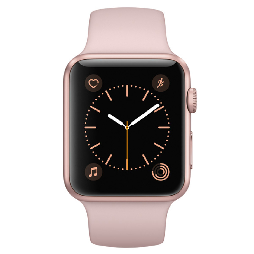 Смарт-часы Apple Watch S2 Sport 42mm Rose Gold Al/Pink (MQ142RU/A)