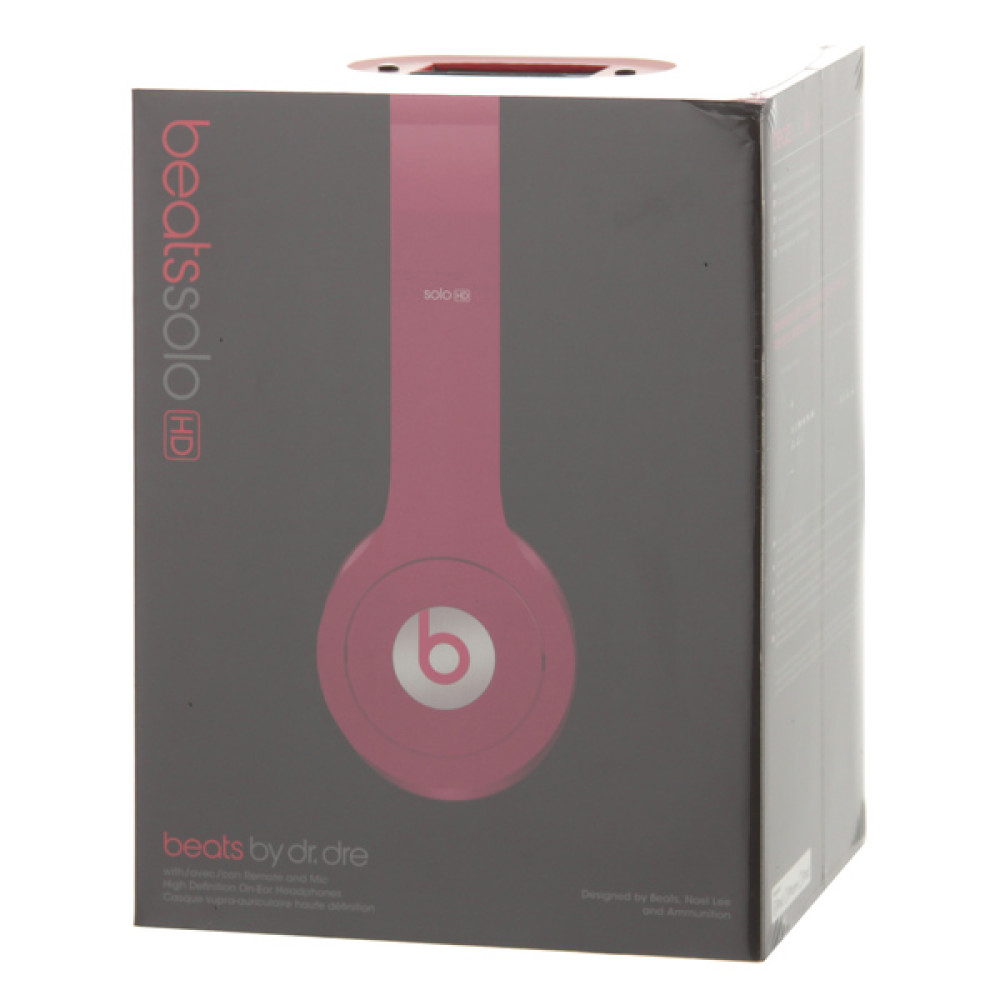 Наушники накладные Beats Solo HD Pink