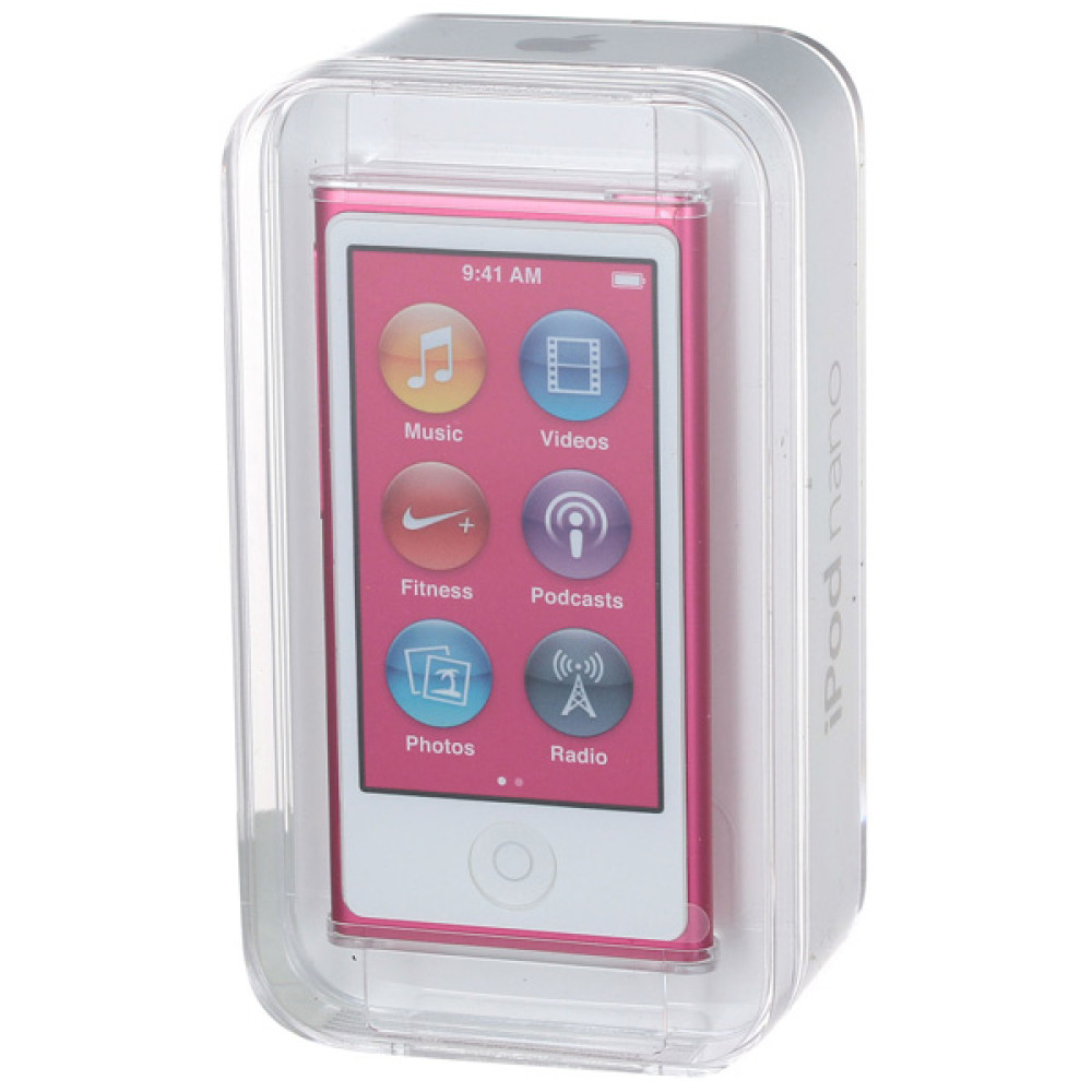 Плеер MP3 Apple iPod Nano 16GB Pink (MKMV2RU/A)